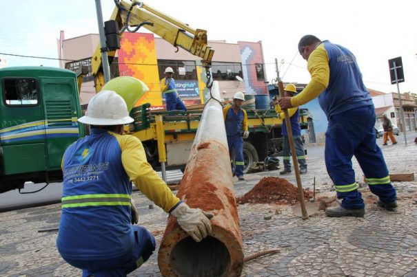 O trabalho foi executado por uma empresa contratada pela própria entidade e demorou cerca de duas horas (Foto: Nelson Victal/Divulgação)