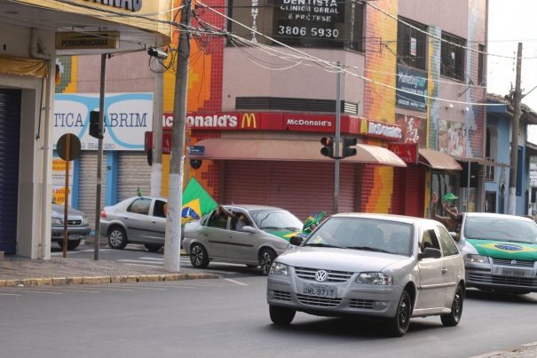 Com acesso liberada, Praça Rui Barbosa recebeu torcedores para celebração da vitória. (Foto: Diego Ortiz)