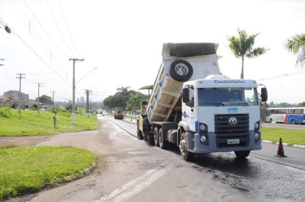 A próxima etapa consiste na realização dos serviços na Avenida Brasil, até o Jardim Serra Dourada (Foto: Divulgação)