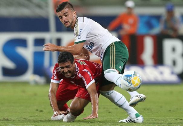 Mogi Mirim deu adeus às chances de vaga após ser derrotado pelo Palmeiras. (Foto: Cesar Greco / Fotoarena)