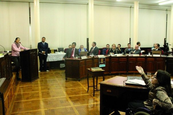 Beatriz Gardinali participou de tribuna livre na segunda-feira e rebateu críticas (Foto: Ana Paula Meneghetti)