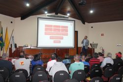 Diretor de marketing do Mogi Mirim, Paulo Amorim, detalhou a visão do clube na relação com torcedores e patrocinadores. (Foto: Fernando Surur)