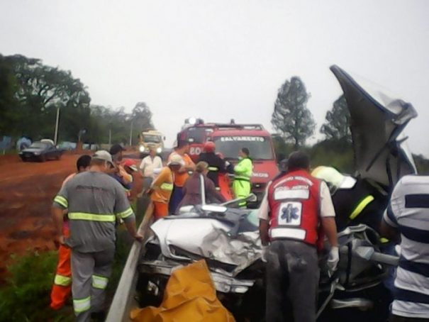 Lima transitava pela rodovia com um Astra, quando colidiu frontalmente com um caminhão (Foto: Divulgação)