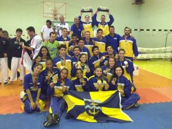 Bia Janini foi medalha de ouro por equipe e prata no individual. (Foto: Divulgação)