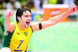 Com diversas conquistas, Giba é considerado um dos maiores jogadores da história do vôlei. (Foto: Divulgação)