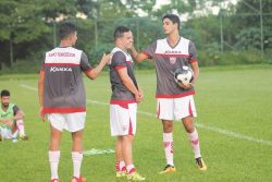 Caçoado pelos companheiros em brincadeira, Lulinha é uma das armas do técnico Flávio Araújo. (Foto: Diego Ortiz)