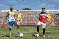 Pombal, de Luciano Bridi, e Esmeralda, de Iago, disputam a final da Copa Rural, no estádio do Mogi Mirim. (Foto: Diego Ortiz)