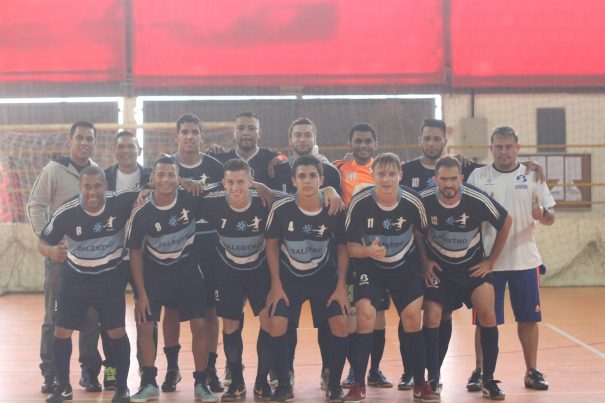 Balestro sagrou-se campeã da modalidade futsal, na tarde de domingo. (Foto: Diego Ortiz)