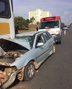 Acidente ocorreu no bairro Linda Chaib, na zona Leste de Mogi (Foto: Divulgação)