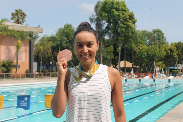 Conquista da medalha olímpica ainda não foi revertida em patrocínios, lamenta Poliana. (Foto: Diego Ortiz)