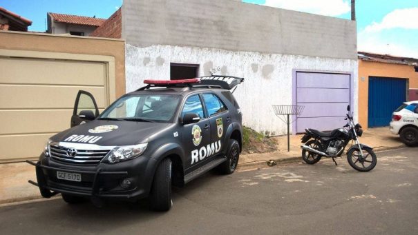 Operação foi realizada pela Romu na tarde de segunda-feira, no bairro Linda Chaib, zona Leste (Foto: Divulgação)