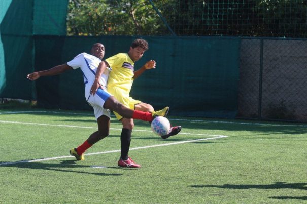 Aliança, de Preto, ficou no empate contra o Unidos do Novacoop, em partida na tarde de sábado. (Foto: Diego Ortiz)