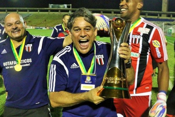 Marcelo Veiga foi campeão da Série D do Campeonato Brasileiro pelo Botafogo, de Ribeirão, em 2015. (Foto: Rogério Moroti/Agência Botafogo)