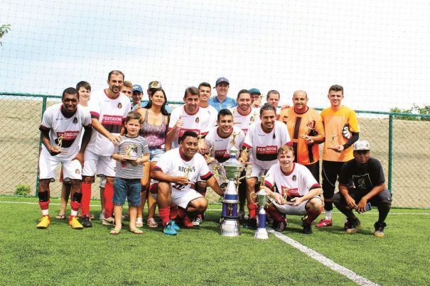 De forma invicta, Victória conquistou o título de campeão da Copa de Futebol Society 2017. (Foto: Diego Ortiz)