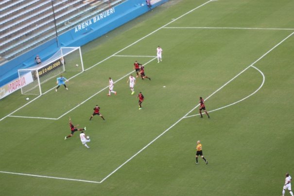 Mogi Mirim foi derrotado pelo Oeste, em partida disputada na Arena Barueri. (Foto: Diego Ortiz)